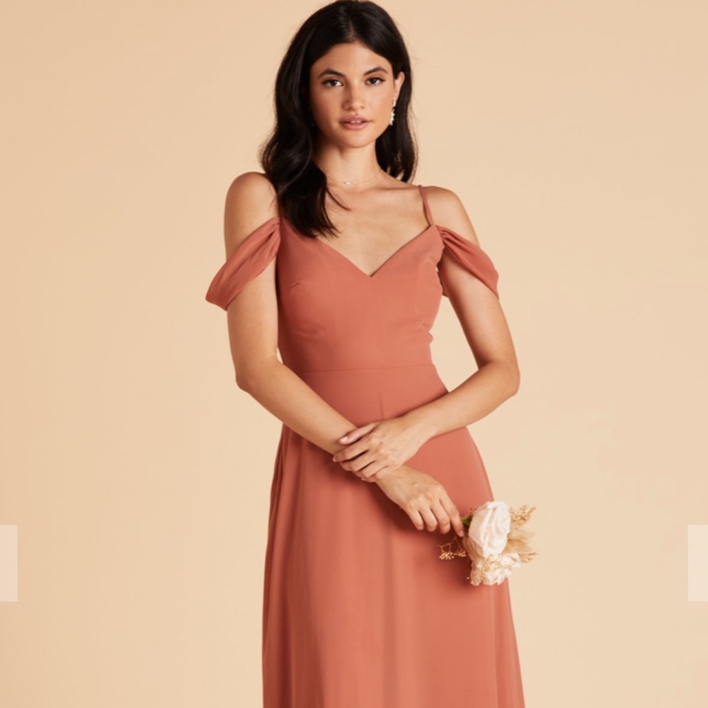 Birdy Grey Convertible Bridesmaids Dress in Terracotta